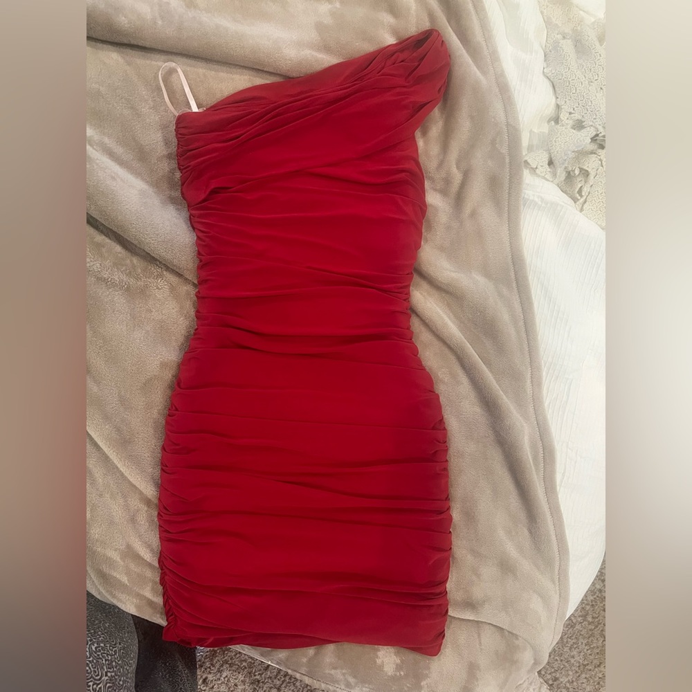 Size 0 Red Dress